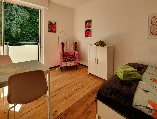 Exklusive und individuell möblierte Zimmer für Musikstudenten: Die Stimmgabel - Student's Residence